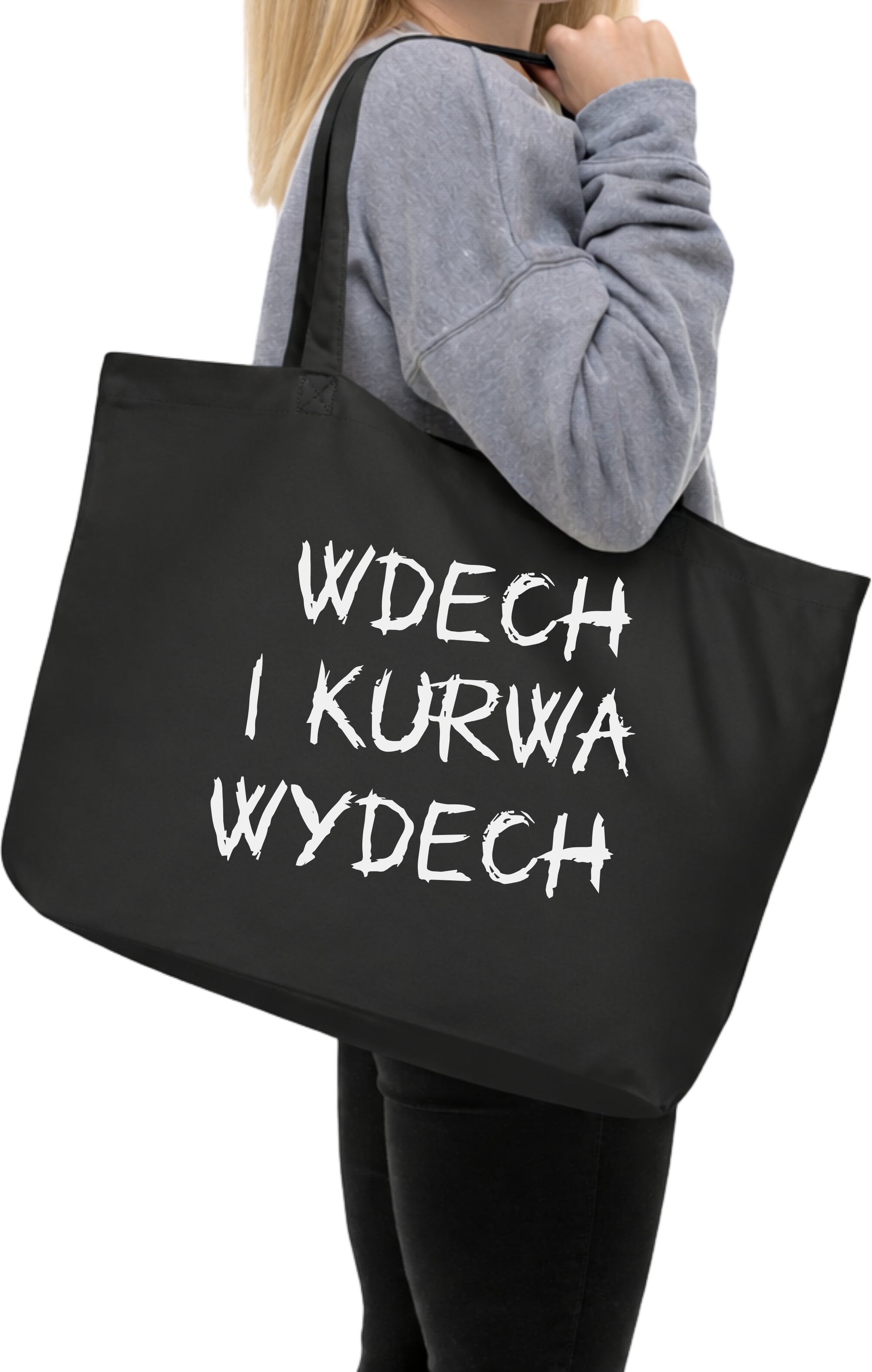 WDECH I KURWA WYDECH torba bawełniana