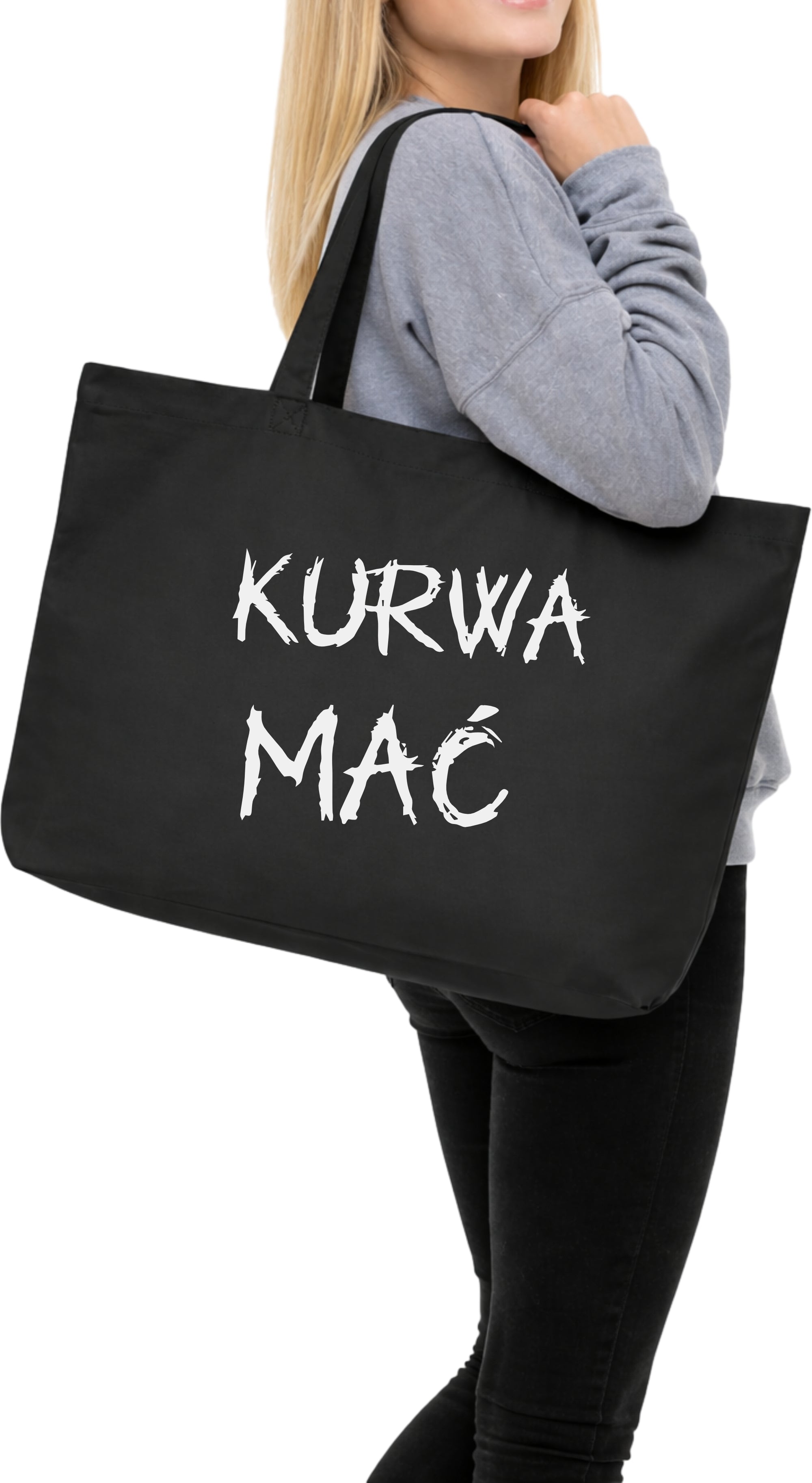KURWA MAĆ torba bawełniana