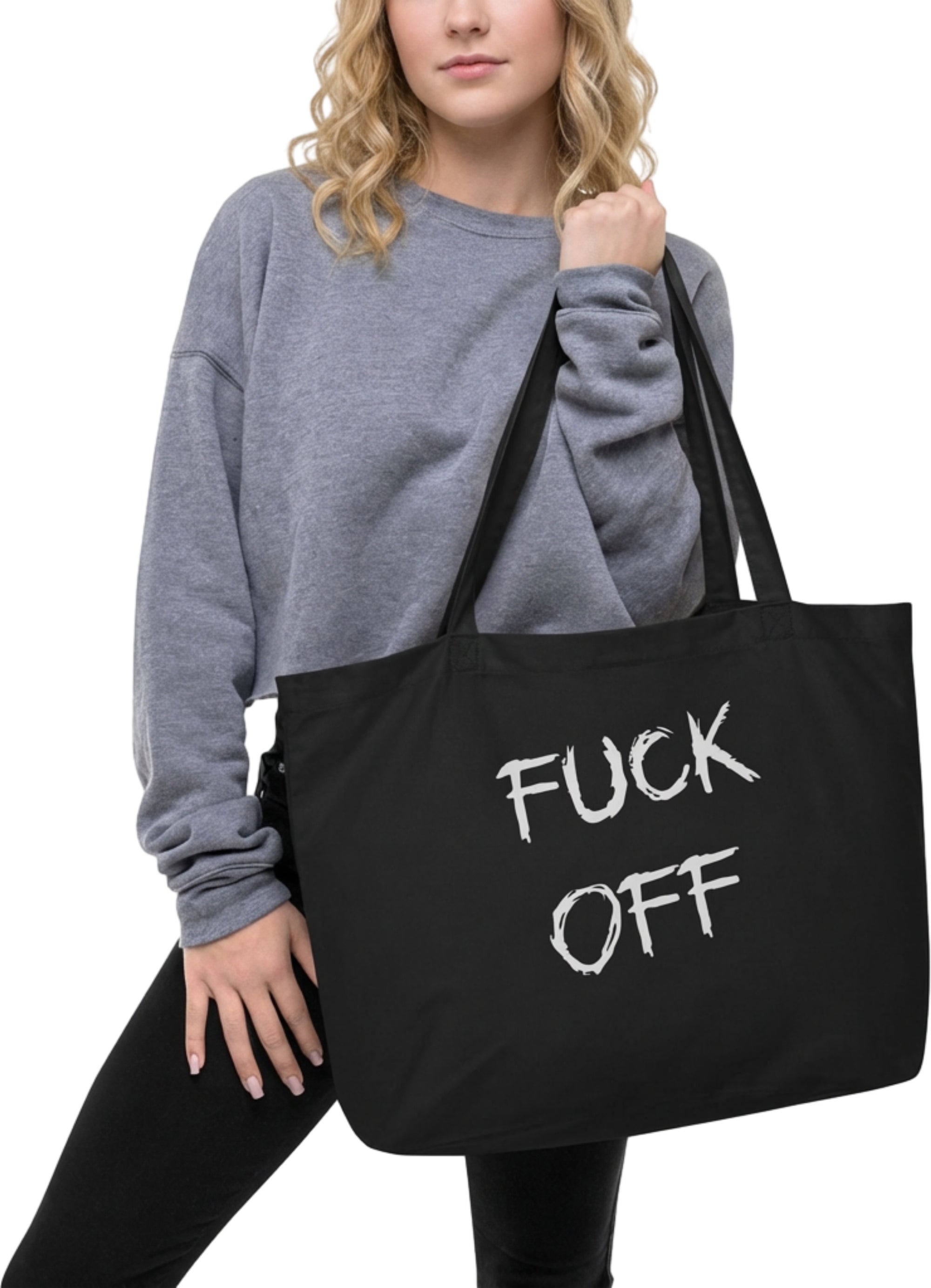 FUCK OFF torba bawełniana